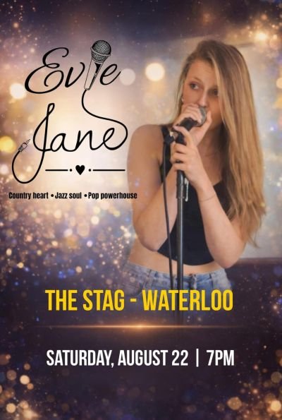 evie jane live music at the stag